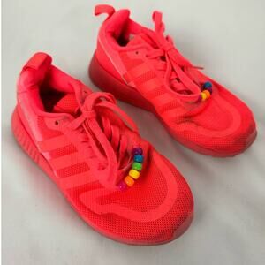 Adidas Multix J Sneakers 'Turbo' Neon Pink/Orange Big Kids Size 13